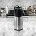 thumbnail image 3 of MegaChef 3L Stainless Steel Airpot, Hot Water Dispenser for Coffee and Tea, 3 of 4
