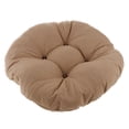 thumbnail image 4 of Cojín de silla de suave almohadilla de asiento de oficina de meditación japonesa espesa Kahki Sunnimix Cojín del asiento de la silla, 4 of 7