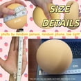 thumbnail image 4 of Mochi Squishy Slow Rising Giant Ball – 4" Soft & Safe, Great for Stress Relief, Play, and Collecting (Yellow), 4 of 7