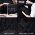 thumbnail image 3 of King Bed Sheet Set Piece Bedding Soft Brushed Microfiber Fabric Shrinkage & Fade Easy Care (), 3 of 6