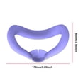 thumbnail image 4 of Almohadilla Silicona para Máscara Facial A La Meta Quest 3 () Color Morado, 4 of 4
