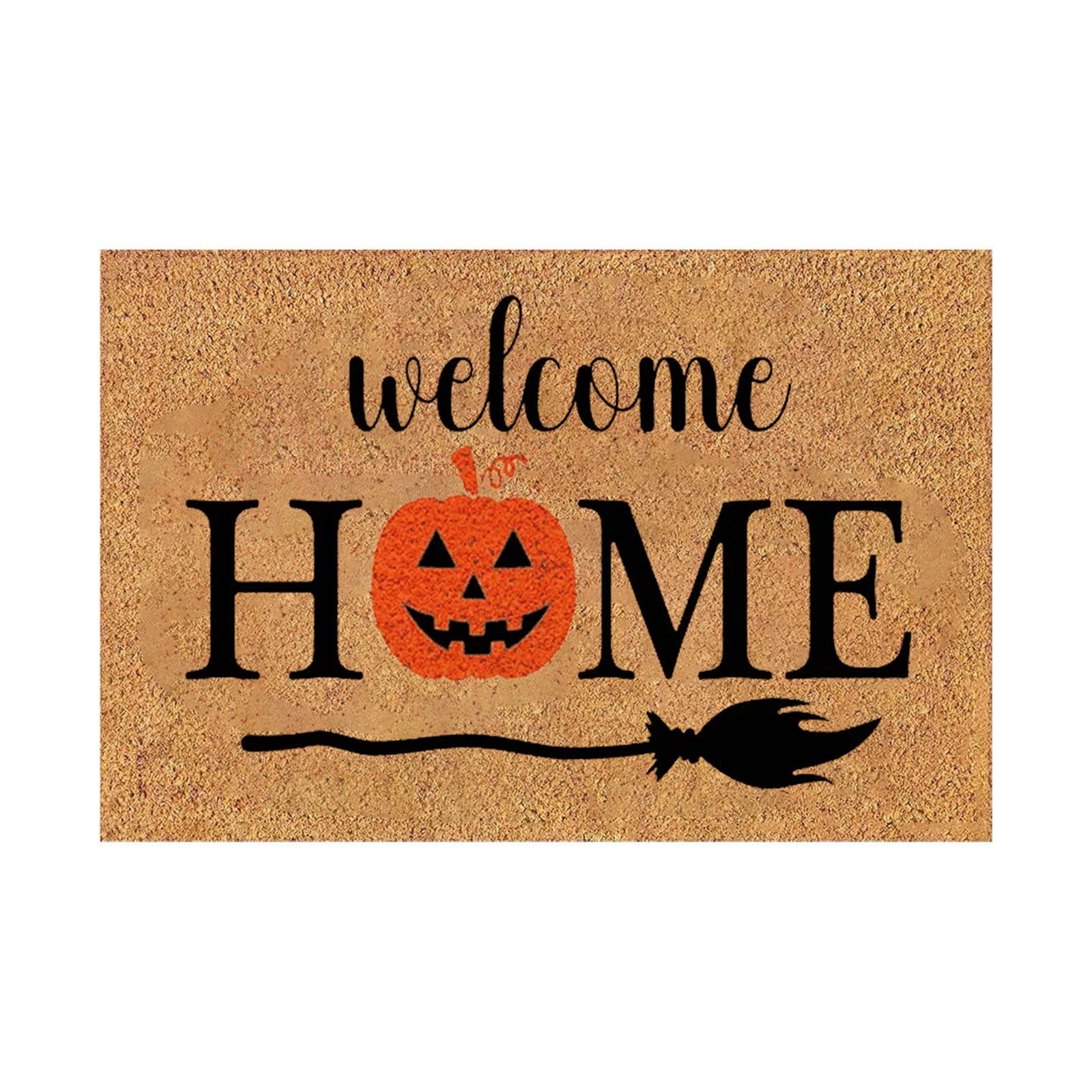 Hot Sale !!! Yeetfub 16x24IN Halloween Decorations Outdoor Halloween Fall Door Mat Funny Letter Doormat Doormat Welcome Mat for Outdoors Large Front Door Entrance Mat Washable Mats for Entryway