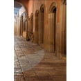 thumbnail image 2 of Rotenberg, Nancy 17x24 White Modern Wood Framed Museum Art Print Titled - Mexico, Sidewalk with bicycle and archways, 2 of 4