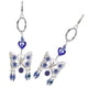 thumbnail image 5 of Llavero de mariposa, 2 llaveros de mariposa, colgantes de equipaje azules, llavero de mariposa, diseño a prueba de futuro Jadeshay  A, 5 of 8