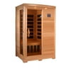 Golden Designs Corner Far Infrared Sauna, 2 Person - HD Edition