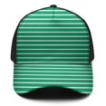 thumbnail image 2 of Design Pattern Baseball Cap – Stylish Spliced Design Adjustable Trucker Hat with Full Print Front & Brim, Breathable Cotton Blend Snapback for Sports, Travel & Daily Wear, 2 of 3