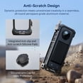 thumbnail image 4 of Cage SMALLRIG para Insta360 X4 con cubierta de lente de silicona y aluminio, 4 of 8