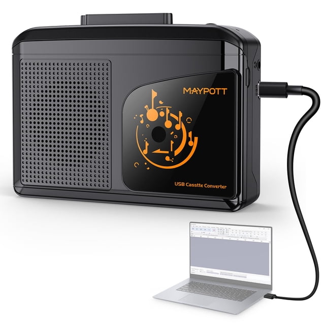 Convertidor portátil de casete a digital Walkman Maypott