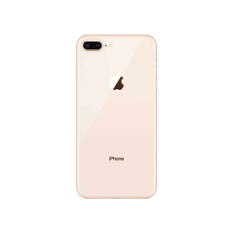 Restored Apple iPhone 8 Plus (Unlocked) 64GB Gold (A1864) Bundle