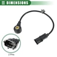 thumbnail image 3 of Unique Bargains Car Engine Ignition Knock Sensor Detonation Sensor for Kia Rio 1.6L 2012-2019 No.392502B000 Black, 3 of 7
