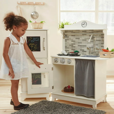 Teamson Kids - Sunday Brunch Wooden Play Kitchen - (Best Childrens Wooden Kitchen)