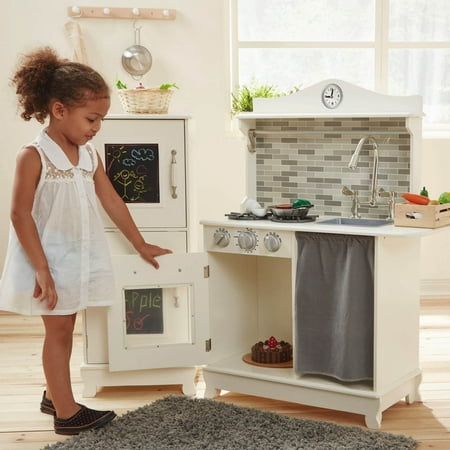 Teamson Kids - Sunday Brunch Wooden Play Kitchen - White