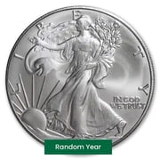 1 oz Silver Eagle Coin BU - Random Year - Lot of 100
