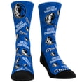 thumbnail image 3 of Men's Rock Em Socks Blue Dallas Mavericks All-Over Logo Boxer Briefs & Crew Socks Combo Pack, 3 of 3