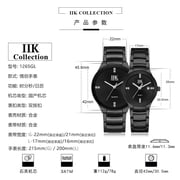 Mens watch classic waterproof quartz watch with calendar, mens wristwatch, fashionable trendy business watch