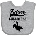 thumbnail image 3 of Inktastic Future Bull Rider Rodeo Riding Boys Baby Bib, 3 of 4