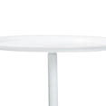 thumbnail image 2 of Mesa Baxton Studio Webb de metal blanco 40x40x60 cm, 2 of 8