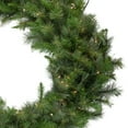 thumbnail image 2 of Northlight Real Touch™️ Pre-Lit Canyon Pine Artificial Christmas Wreath - 60" - Clear Lights, 2 of 6