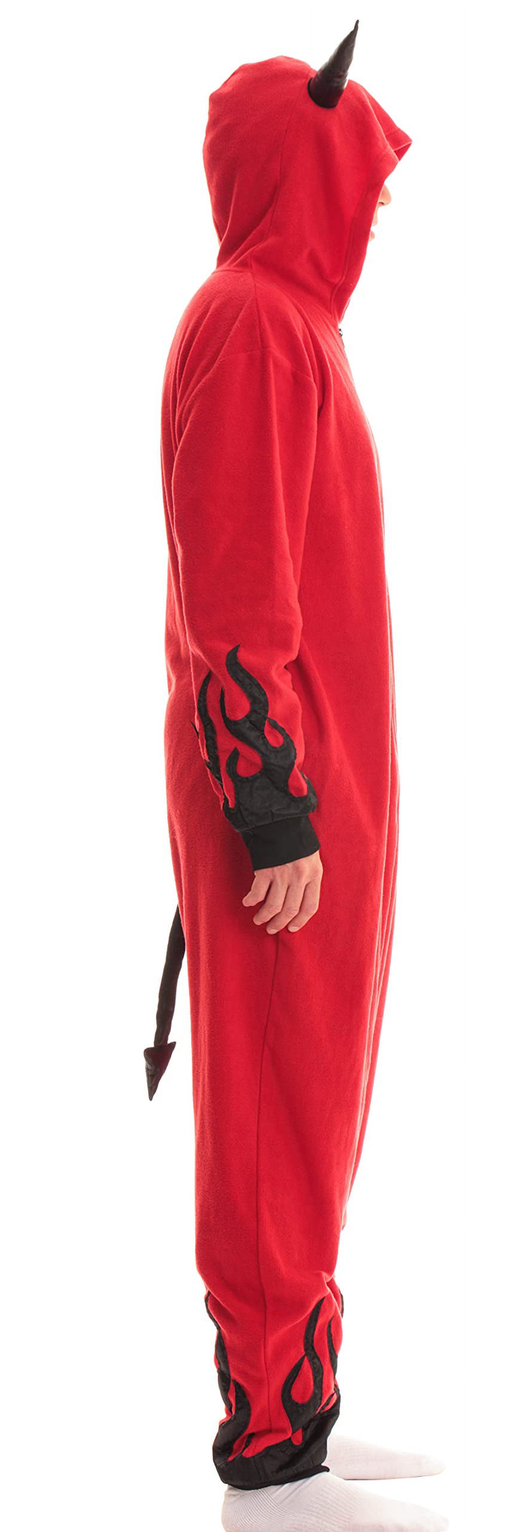 Just Love Men's Adult Onesie Mens Pajamas 6939-XL (Devil Mens, Medium)