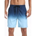thumbnail image 6 of Hanerdun Mens 2 in 1 Dry Fit Workout Shorts with Liner and 5 Pockets Blue XL, 6 of 7