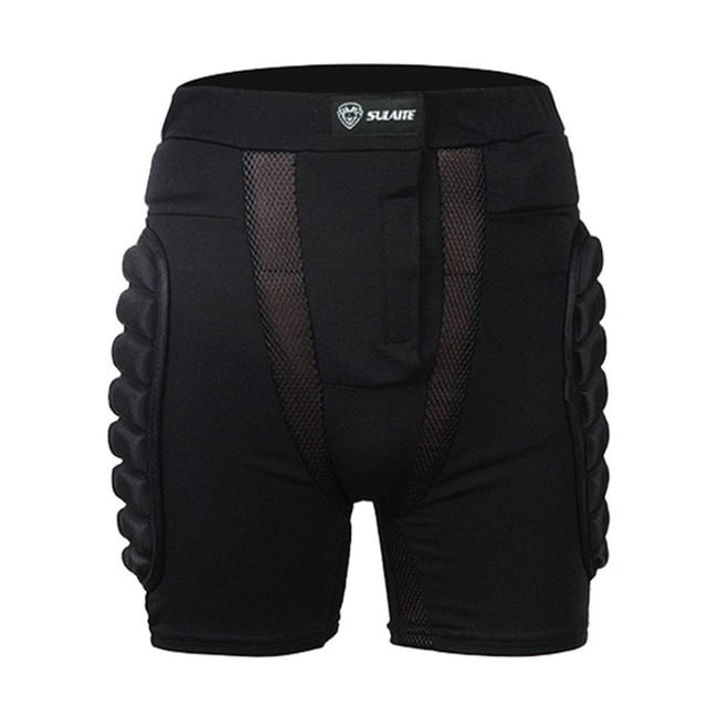 Patinaje Sobre Hielo Patinaje Sobre Ruedas Pantalones Protección Cadera Anticaídas Motocicletas Equipo Protección para Conducción Segura (S)