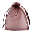 thumbnail image 1 of Bolsa de Organza con cordón para embalaje de joyería, bolsas de 7x9, 9x12, 10x15cm para regalo, boda, fiesta, Navidad, dulces, 100, 50/50% Uds., 1 of 4