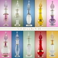 thumbnail image 2 of CraftsOfEgypt Genie Blown Glass Miniature Perfume Bottles for Perfumes & Essential Oils, Set of 10 Decorative Vials, Each 2" High (5cm), Assorted Colors, 2 of 8