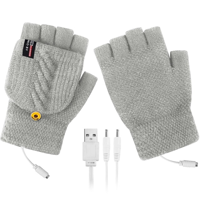 WEAIXIMIUNG Dish Gloves Heated Gloves Outdoor Winter Warmer Leather Rechargeable Li Ion Battery