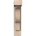 thumbnail image 2 of Ekena Millwork 5 1/2"W x 18"D x 26"H Funston Block Smooth Bracket w/ Offset Brace, Douglas Fir, 2 of 25