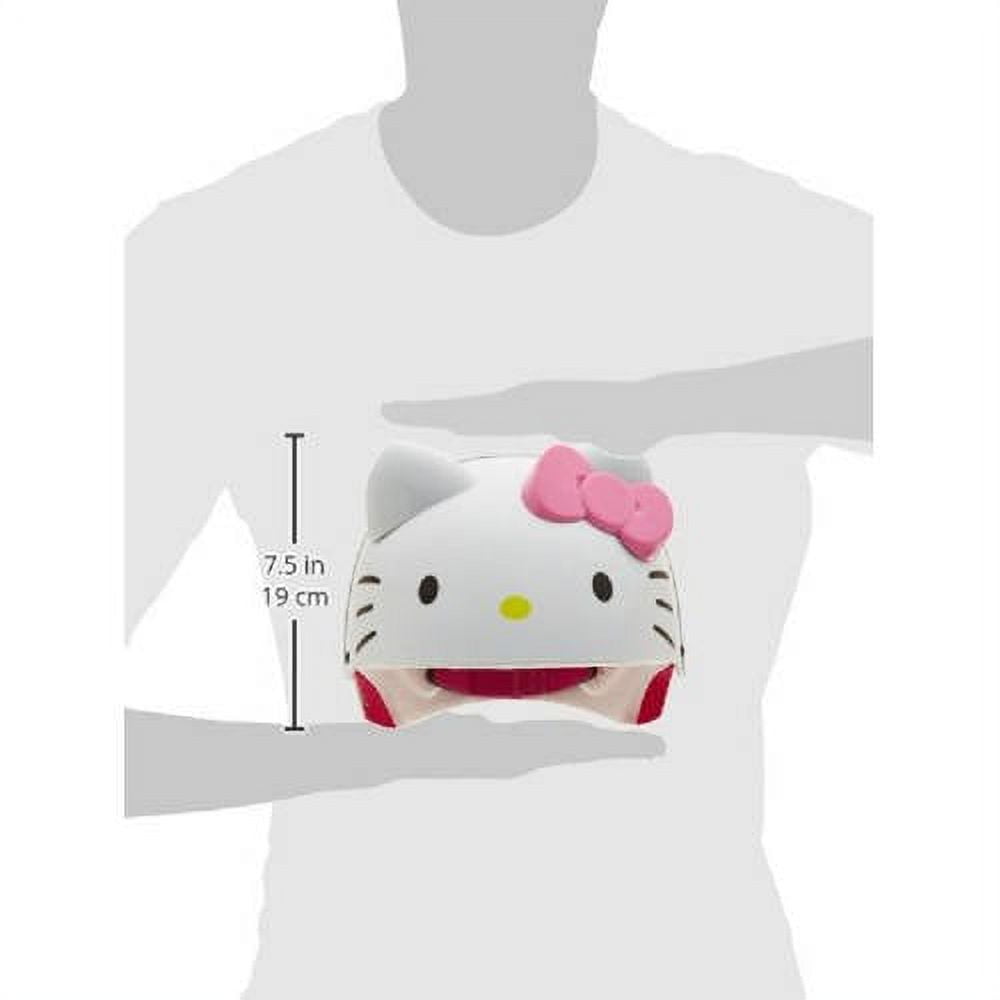 Sanrio Hello Kitty 3D Girl Multisport Helmet, White, Child 5+ (52-54cm)
