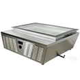thumbnail image 4 of NSF 32 in. Countertop Gelato Ice Cream Display Freezer 8 Pan Display Freezer Stainless Steel, 4 of 15