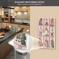 thumbnail image 5 of Yayeee Duplex Wall Plate 1-Gang 4.5"x2.7" Home Receptacle Light Switch Decorative Outlet Cover, Green Christmas Houses, 5 of 7