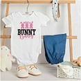 thumbnail image 3 of Cute Easter Bunny Baby Rabbit Tails Bodysuit Jumper Girls Infant Baby Brisco Brands 6M, 3 of 6