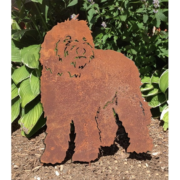 Labradoodle Garden Stake or Wall Hanging (Style 1)