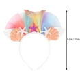 thumbnail image 4 of LOLIPPYY 2-Piece Mermaid Headband Set with and Floral Accents for Holidays, Parties, and Special Occasions, 4 of 4
