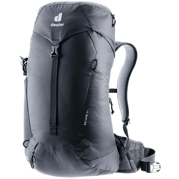 Mochila Deuter AC Lite de 24 L para senderismo y uso diario - Negro