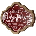 thumbnail image 4 of Northlight Lighted "Merry Christmas to All and to All a Good Night" Wall Sign - 18" x 10", 4 of 5