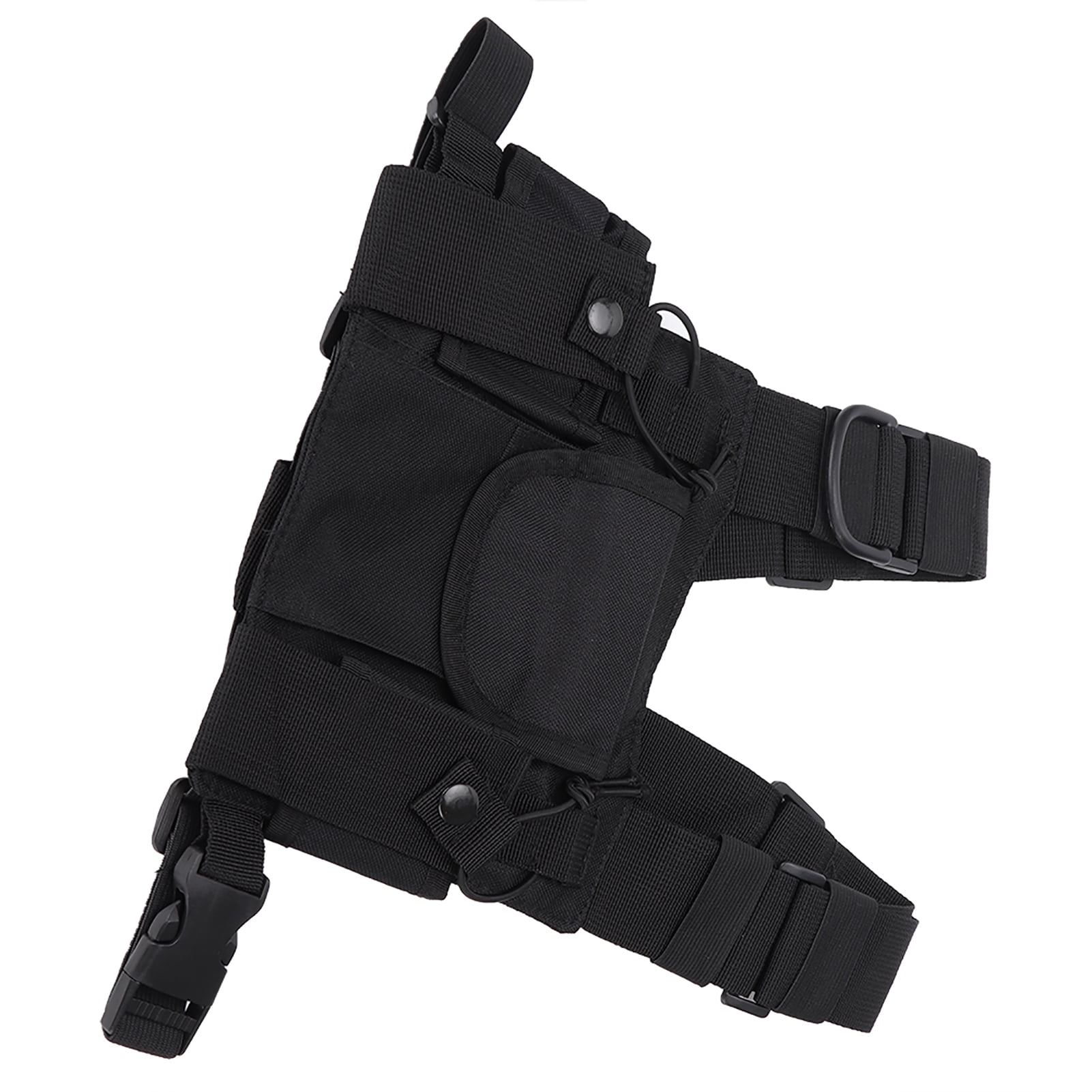 Arnés De Pecho Para Walkie Talkie: Bolsa Frontal Ajustable, Ideal Para Trabajo Y Exterior