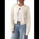 thumbnail image 1 of Suéter Tipo Cárdigan Corto de Larga con Botones y Cuello Redondo para Mujer, Ropa de Punto . Albaricoque Beige S, 1 of 9
