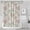 Pioneer Flower Floral Print Pattern-2, variant on Pioneer Flower Floral Print Pattern Modern Waterproof Shower Curtain Set with 12 Hooks, Washable Decorative Bathroom Shower Curtain