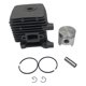 thumbnail image 2 of Cilindro de cortacésped Cilindro Máquinas metálicas Máquinas de Energía Trimmer Conjunto Profesional Reemplazo de accesorios de reparación para FS55 FS45 BR45 HL45 Inevent VI001806-00, 2 of 7