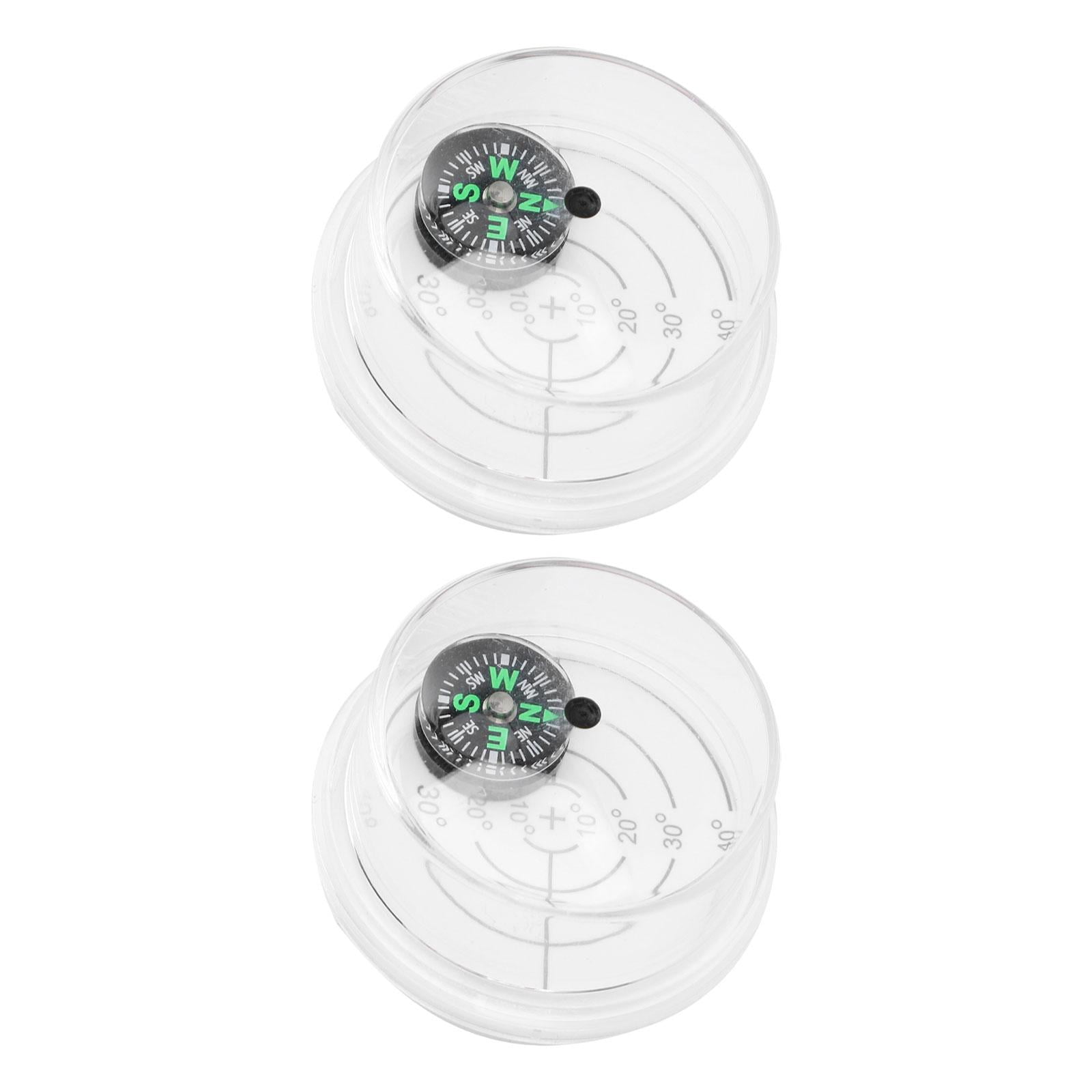 TISHITA Solar Angle Guide, Solar Inclinometer with Compass, Install to Solar Panel Alignment Tool Sun Angle Sun Angle 2pcs