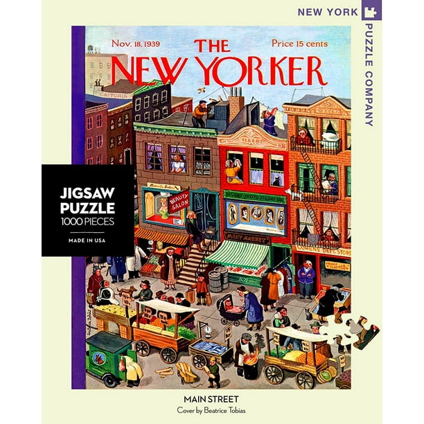 New York Puzzle Company New Yorker Main Street 1000
