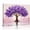 A, variant on XaaKee Canvas Prints Wall Art Soft Pastel Leaves Textured Tree Art Modern Nature Mural Expressive Painting Inner Framed 18x12Inch