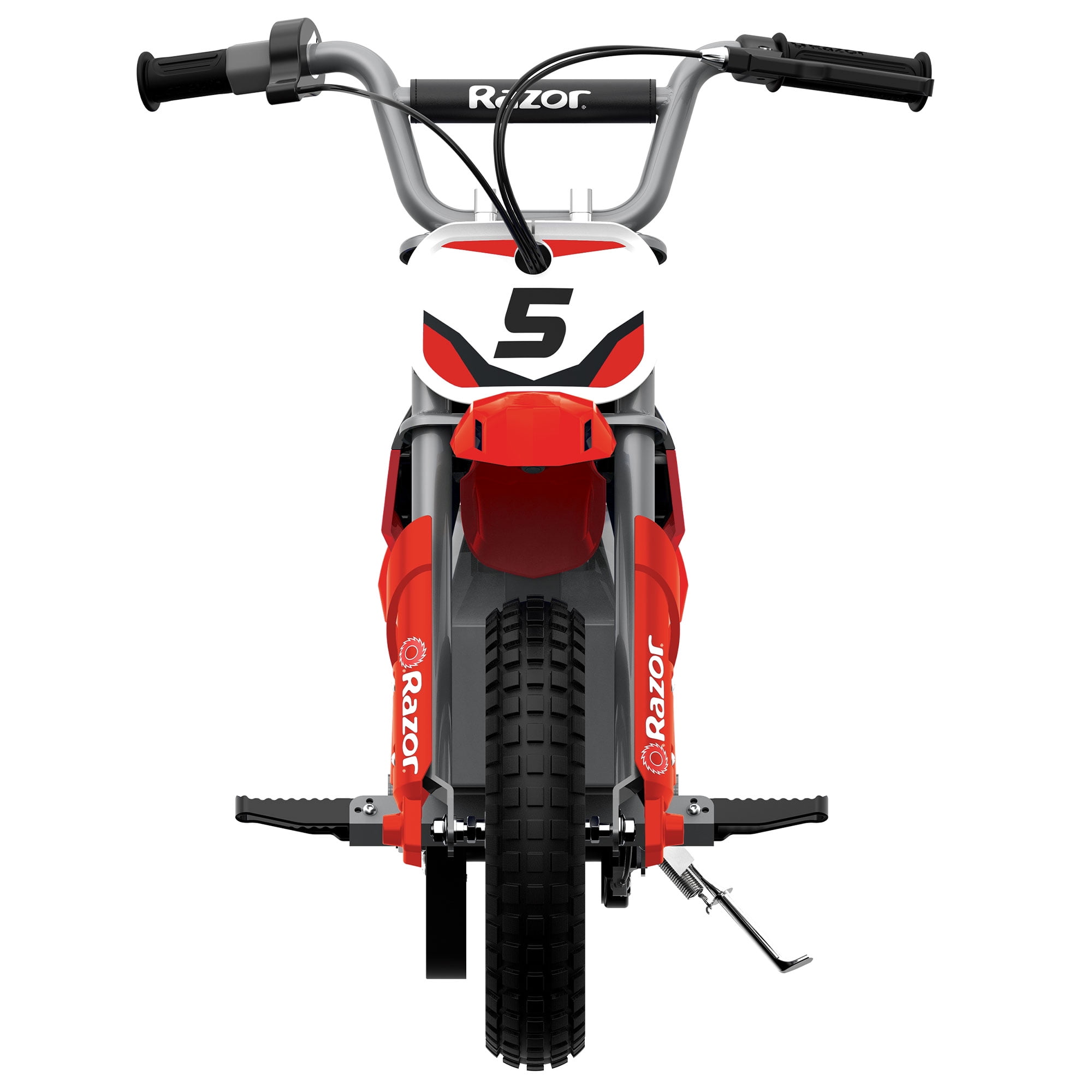 Razor MX350 & MX400 Dirt Rocket Electric Motorcycle Dirt Bike, Black & Red