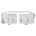 thumbnail image 4 of Farmhouse Storage Cabinet with 3 Doors and 3 Drawers, Storage Sideboard with Adjustable Shelves, White, 4 of 8
