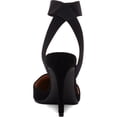 thumbnail image 2 of Jessica Simpson Womens Perinna Suede Stilettos Pumps Black 7.5 Medium (B,M), 2 of 4