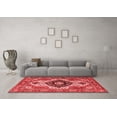 thumbnail image 3 of Ahgly Company Machine Washable Indoor Rectangle Persian Red Traditional Area Rugs, 8' x 10', 3 of 4