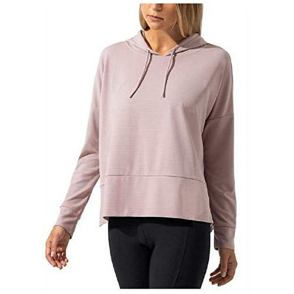Mondetta Ladies' Ottoman Hoodie (Pink Cloud, XXL)