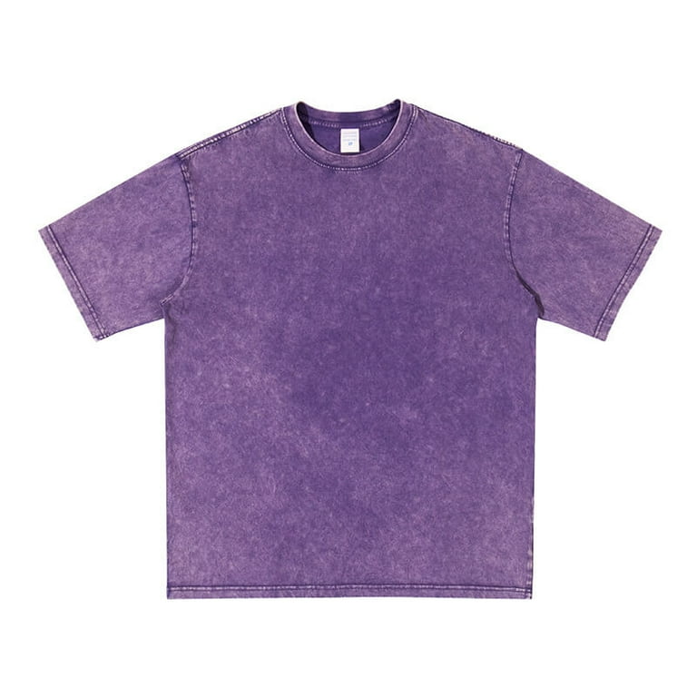 Vintage Washed Heavyweight Short Sleeve Oversize Cotton T
